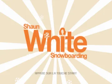 Shaun White Snowboarding screen shot title